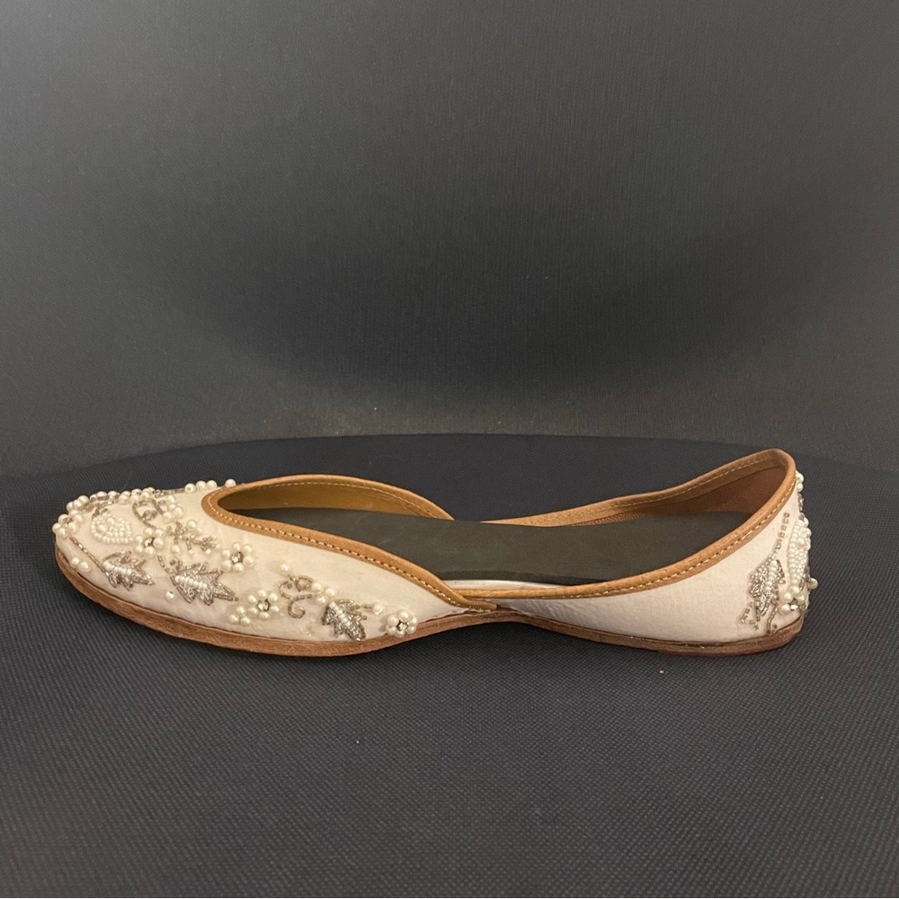 Beaded Leather Flats - Picture 7 of 14